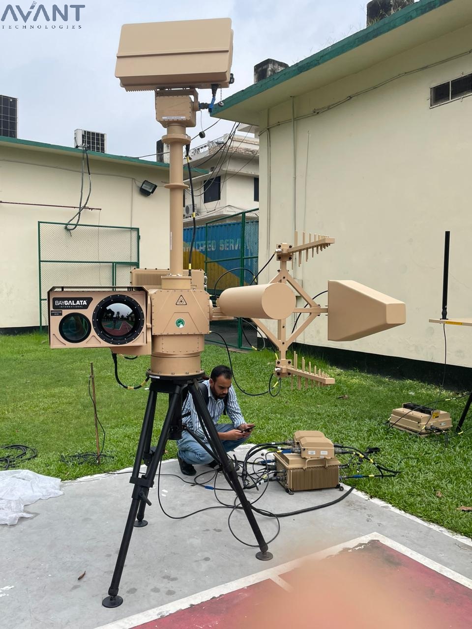 Anti Drone System with Jammer